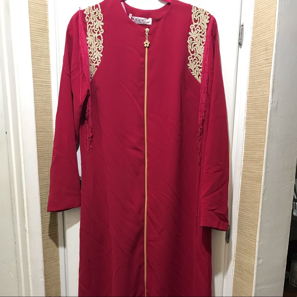 NEW ZIPPER DRESS/ABAYA